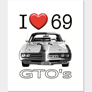 I love 69 GTO Posters and Art